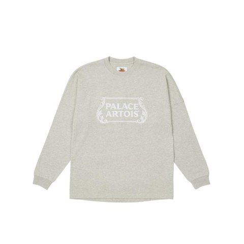 Palace PALACE STELLA LS T-SHIRT GREY