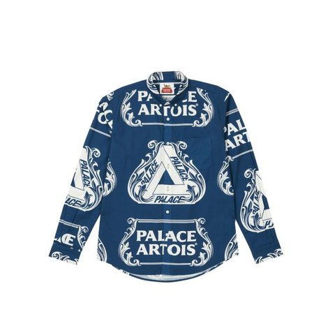 Palace PALACE STELLA SHIRT BLUE