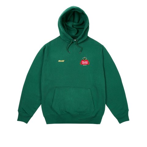 Palace PALACE STELLA ARTOIS HOOD BOTTLE GREEN - Colorway