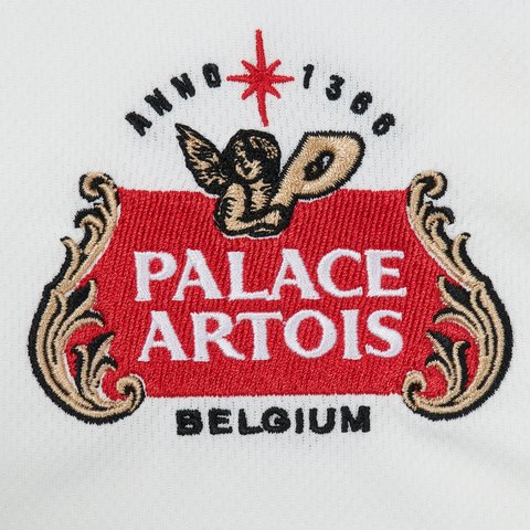 Palace PALACE STELLA ARTOIS TECH POLO WHITE - Colorway
