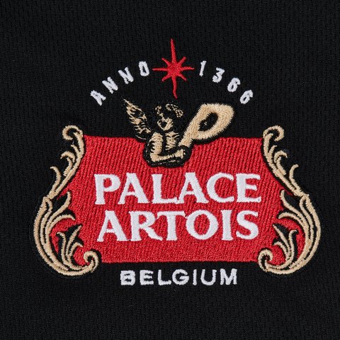 Palace PALACE STELLA ARTOIS TECH POLO BLACK - Colorway