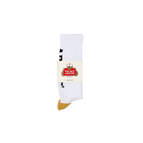 Palace PALACE STELLA ARTOIS COURT SOCK WHITE - Colorway