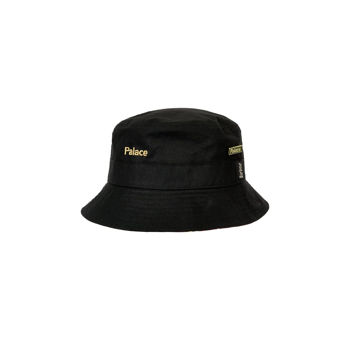 PALACE BARBOUR SPORTS HAT BLACK