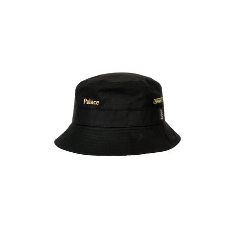 PALACE BARBOUR SPORTS HAT BLACK