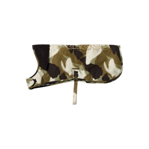 PALACE BARBOUR WAX DOG COAT CAMO