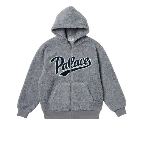 Palace SCRIPT HOOD GREY - Colorway