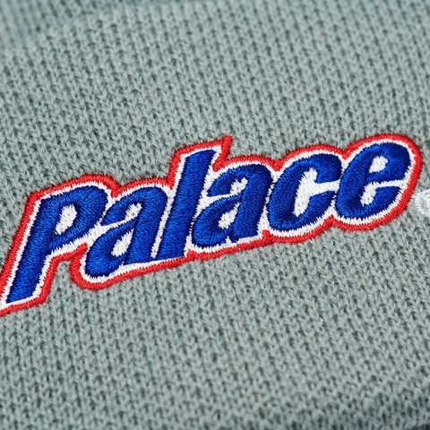 Palace LOWERCASE CUFF BEANIE JADE - Colorway