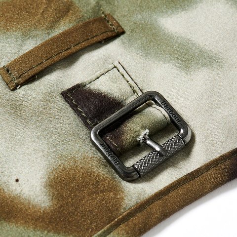 PALACE BARBOUR WAX DOG COAT CAMO