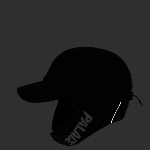 Palace POLARTEC WARMDOME EARFLAP 5-PANEL BLACK - Colorway