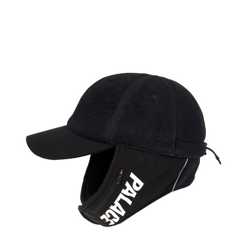 Palace POLARTEC WARMDOME EARFLAP 5-PANEL BLACK - Colorway
