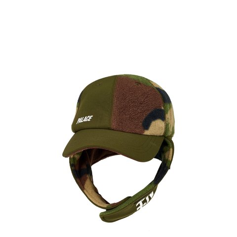 Palace POLARTEC WARMDOME EARFLAP 5-PANEL WOODLAND CAMO - $58.00