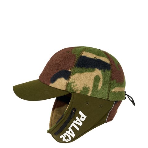 Palace POLARTEC WARMDOME EARFLAP 5-PANEL WOODLAND CAMO - Colorway