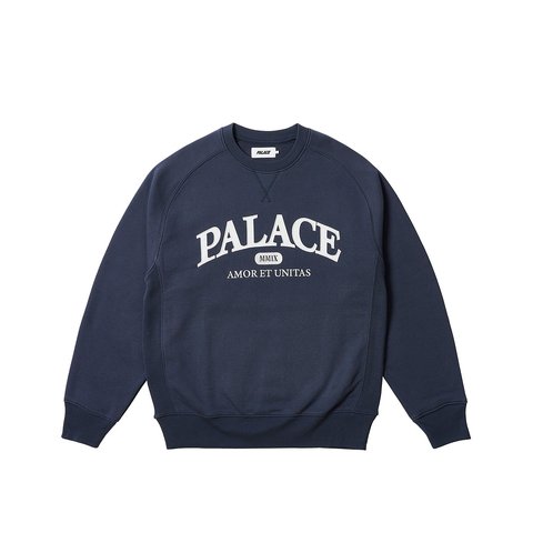 Palace UNITAS CREW NAVY - $138.00