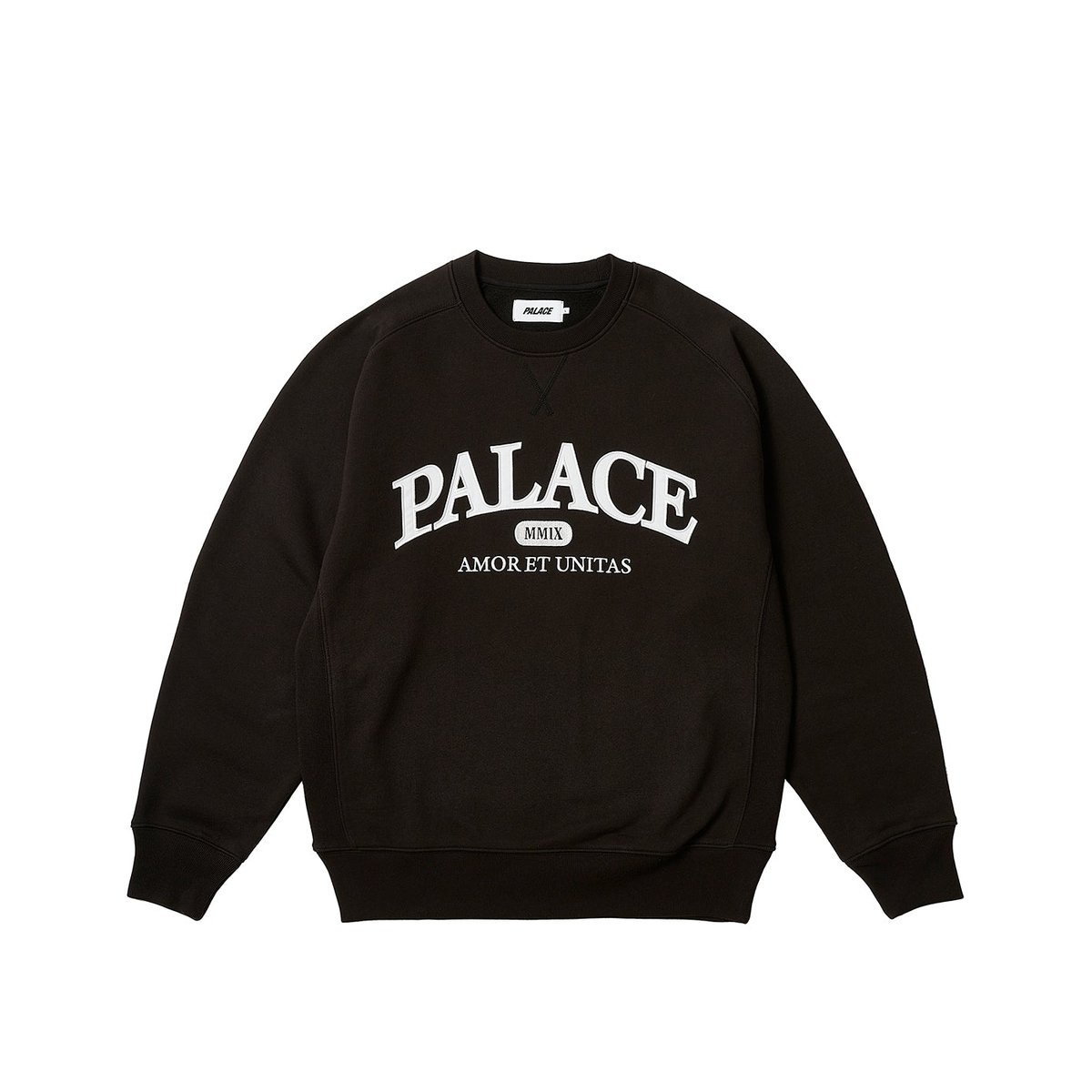 Palace UNITAS CREW BLACK (Winter 2023) - $138.00