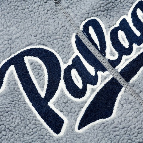 Palace SCRIPT HOOD GREY - Colorway