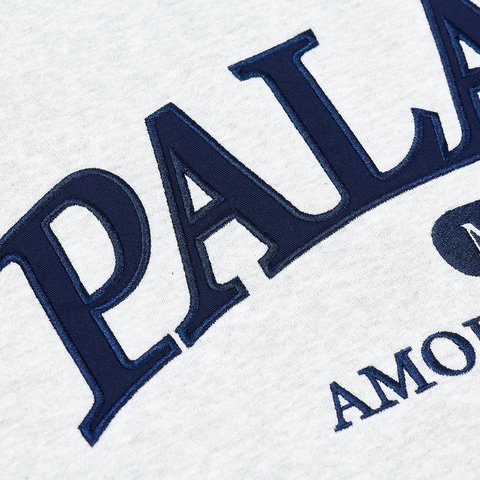 Palace UNITAS CREW GREY MARL - Colorway