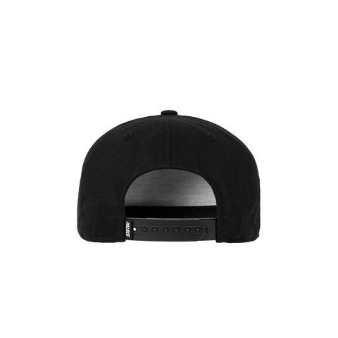 Palace 09 P FRAME 5-PANEL SNAPBACK BLACK - Colorway