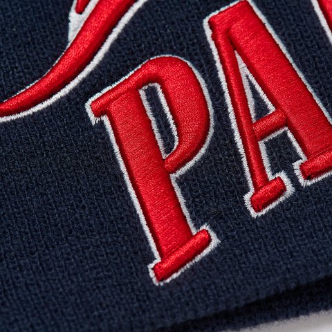 Palace HORSEPOWER NEIN CUFF BEANIE NAVY - Colorway
