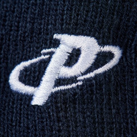 Palace HORSEPOWER NEIN CUFF BEANIE NAVY - Colorway