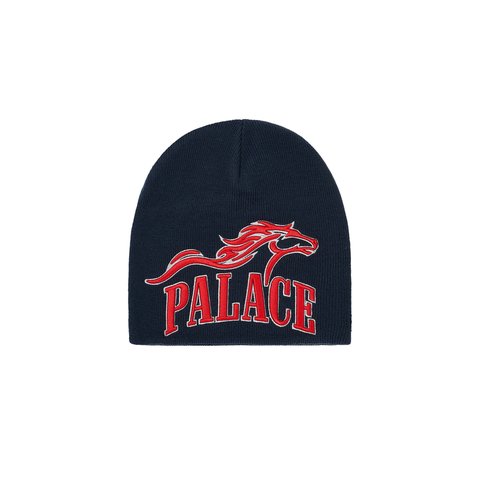 Palace HORSEPOWER NEIN CUFF BEANIE NAVY - Colorway