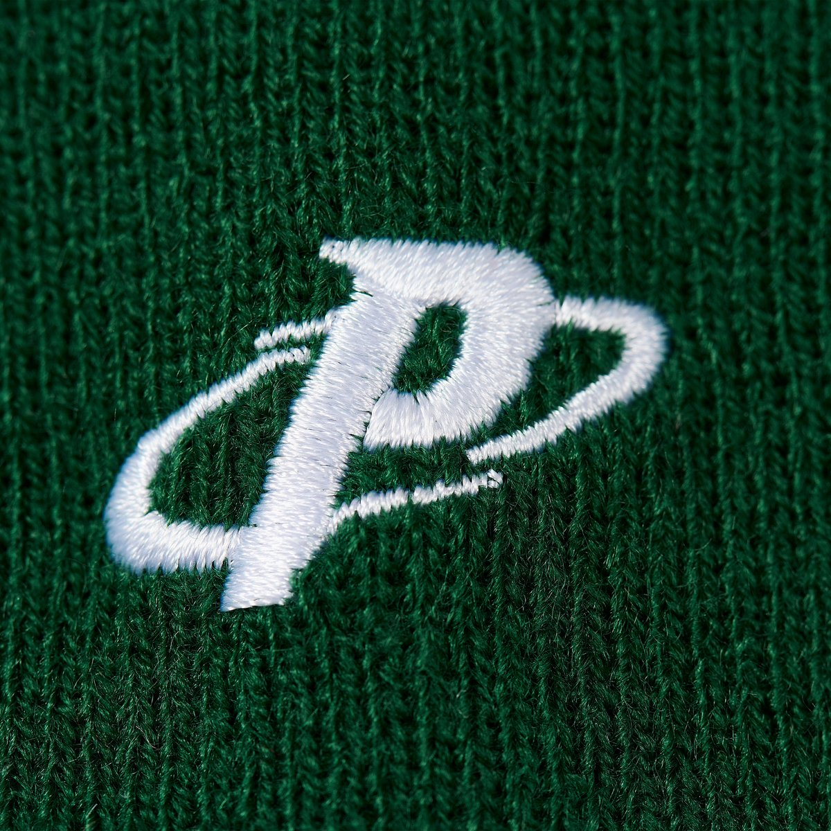 HORSEPOWER NEIN CUFF BEANIE RACEY GREEN - Palace