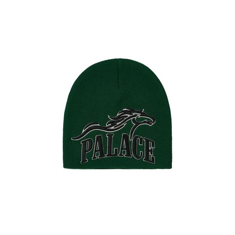 Palace HORSEPOWER NEIN CUFF BEANIE RACEY GREEN - Colorway