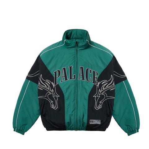 Palace HORSES JACKET GREEN / BLACK - Colorway