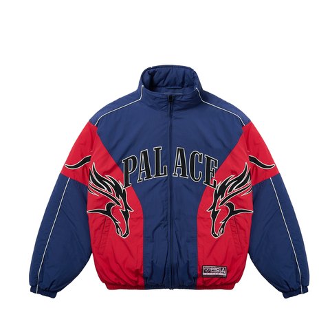 Palace HORSES JACKET NAVY / RED - Colorway