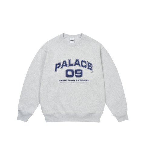 Palace MORE THAN A FEELING CREW GREY MARL - Colorway