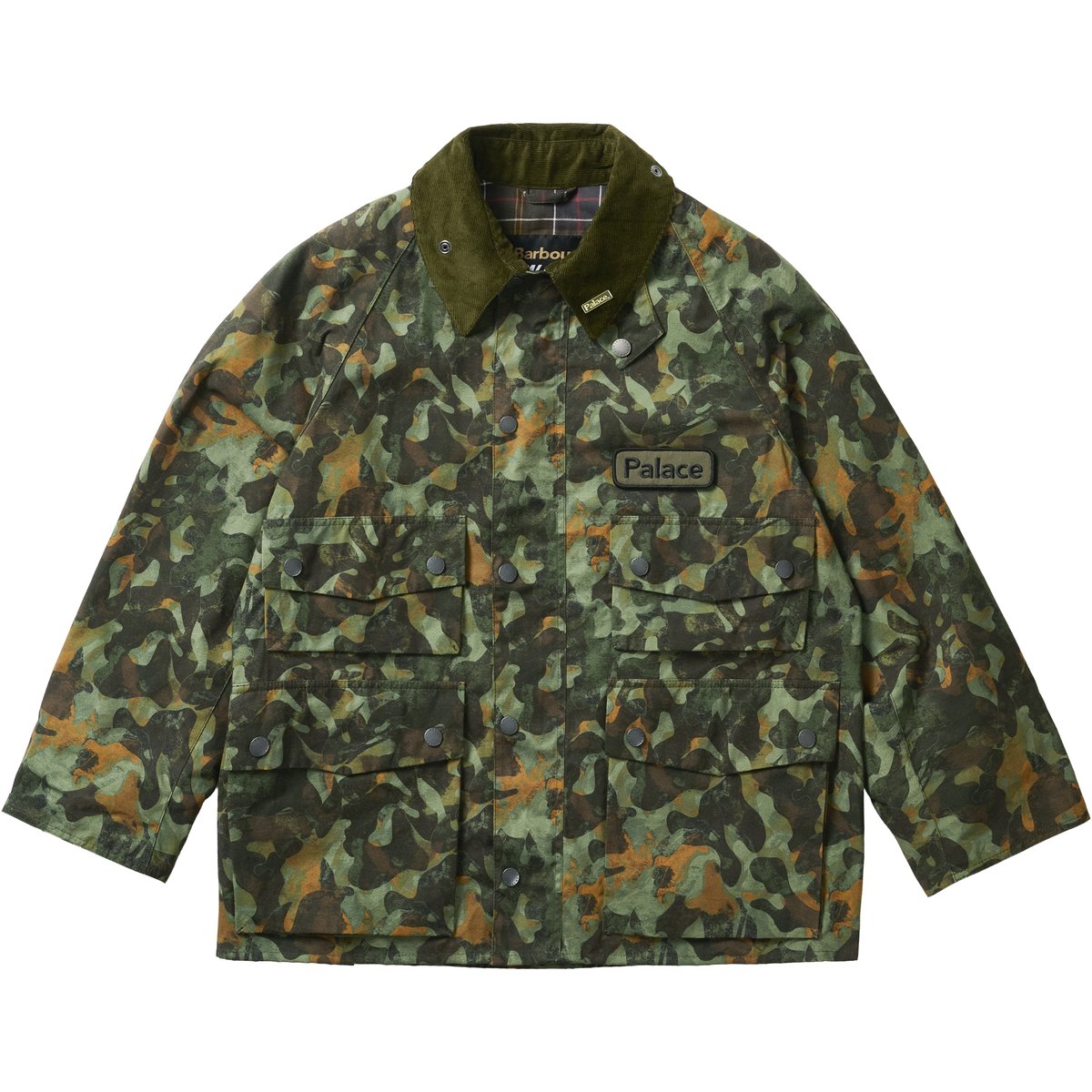 Palace PALACE BARBOUR BEDALE CASUAL JACKET KELP FOREST CAMO (Palace Barbour 2025) - $830.00