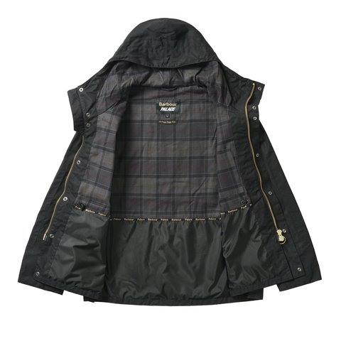 Palace PALACE BARBOUR FIELD CASUAL JACKET BLACK - Colorway