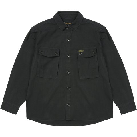 Palace PALACE BARBOUR OFFICER SHIRT BLACK - $335.00