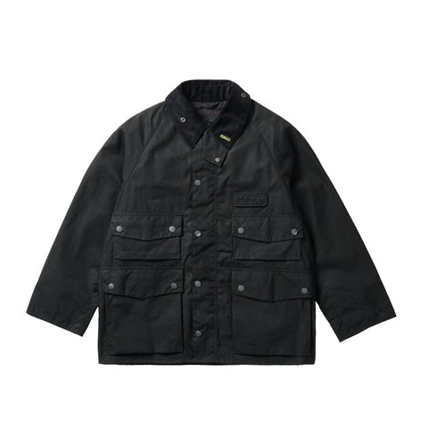 Palace PALACE BARBOUR BEDALE CASUAL JACKET BLACK - Colorway