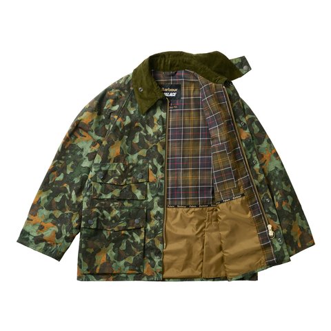 Palace PALACE BARBOUR BEDALE CASUAL JACKET KELP FOREST CAMO - Colorway