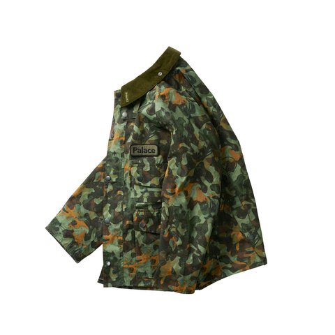 Palace PALACE BARBOUR BEDALE CASUAL JACKET KELP FOREST CAMO - Colorway