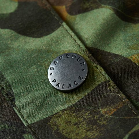 Palace PALACE BARBOUR BEDALE CASUAL JACKET KELP FOREST CAMO - Colorway