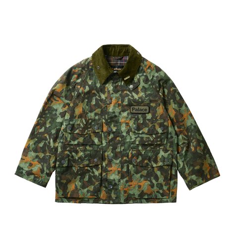 Palace PALACE BARBOUR BEDALE CASUAL JACKET KELP FOREST CAMO - Colorway
