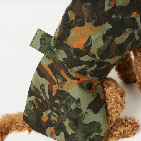 Palace PALACE BARBOUR DOG COAT KELP FOREST CAMO - Colorway