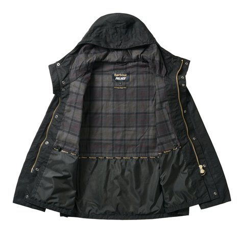 Palace PALACE BARBOUR FIELD CASUAL JACKET BLACK - Colorway