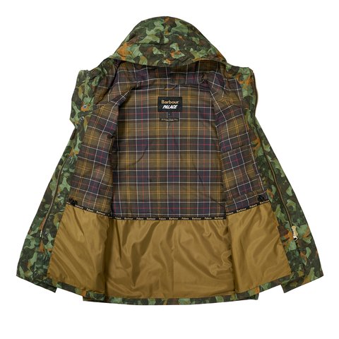 Palace PALACE BARBOUR FIELD CASUAL JACKET KELP FOREST CAMO - Colorway