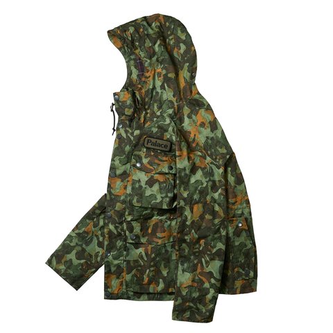 Palace PALACE BARBOUR FIELD CASUAL JACKET KELP FOREST CAMO - Colorway