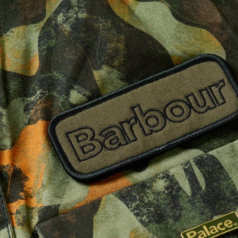 Palace PALACE BARBOUR FIELD CASUAL JACKET KELP FOREST CAMO - Colorway