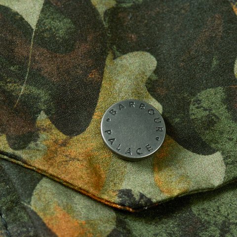 Palace PALACE BARBOUR FIELD CASUAL JACKET KELP FOREST CAMO - Colorway