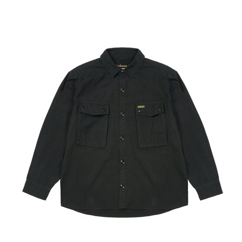 Palace PALACE BARBOUR OFFICER SHIRT BLACK - Colorway