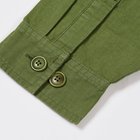 Palace PALACE BARBOUR OFFICER SHIRT OLIVE DRAB - Colorway