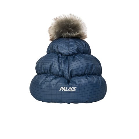 Palace PERTEX PUFFA BEANIE SKYLINE BLUE - Colorway