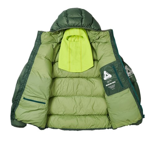 Palace PERTEX QUANTUM RS PUFFA GREEN - Colorway