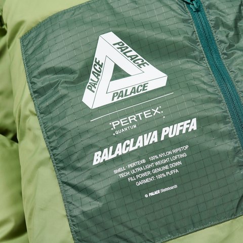Palace PERTEX QUANTUM RS PUFFA GREEN - Colorway