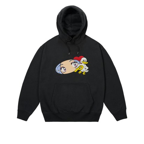 Palace REAR VIEW HOOD BLACK - Colorway