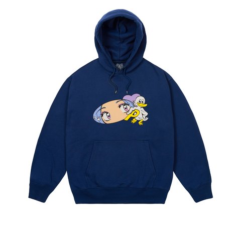 Palace REAR VIEW HOOD NAVY - Colorway
